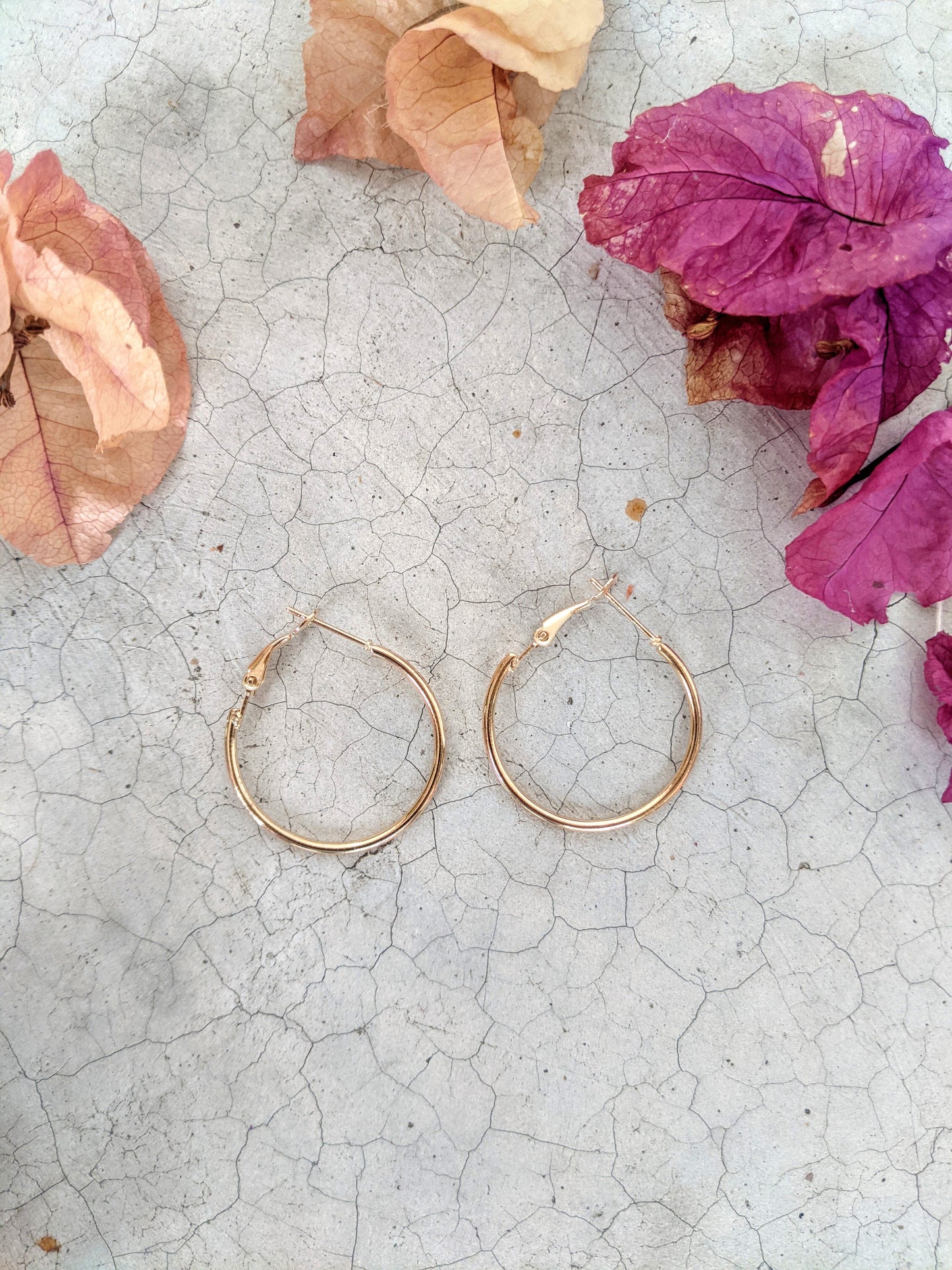 Arete CIRCULAR oro diferentes tamaños