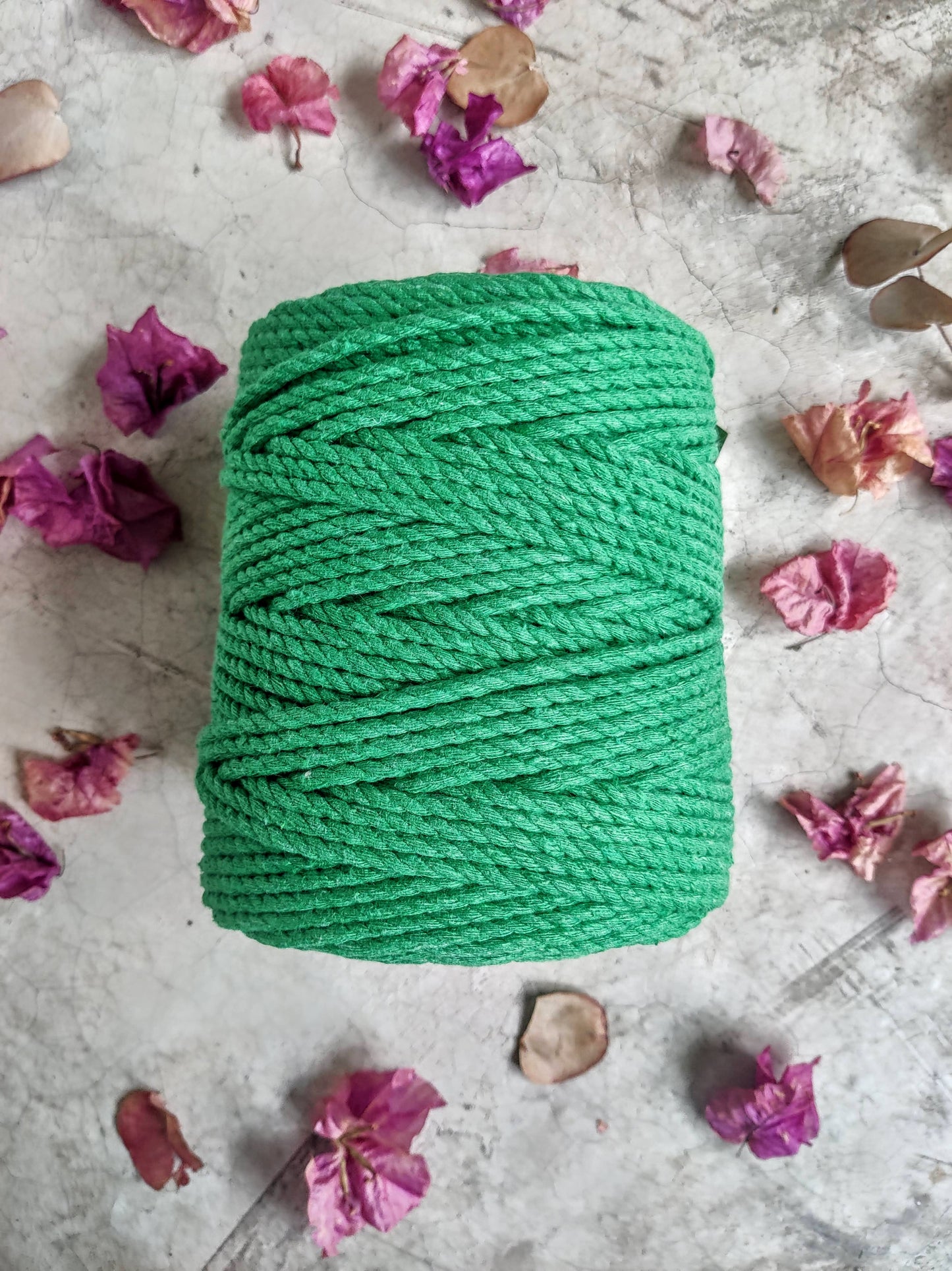 Piola 4mm Verde esmeralda 1kg