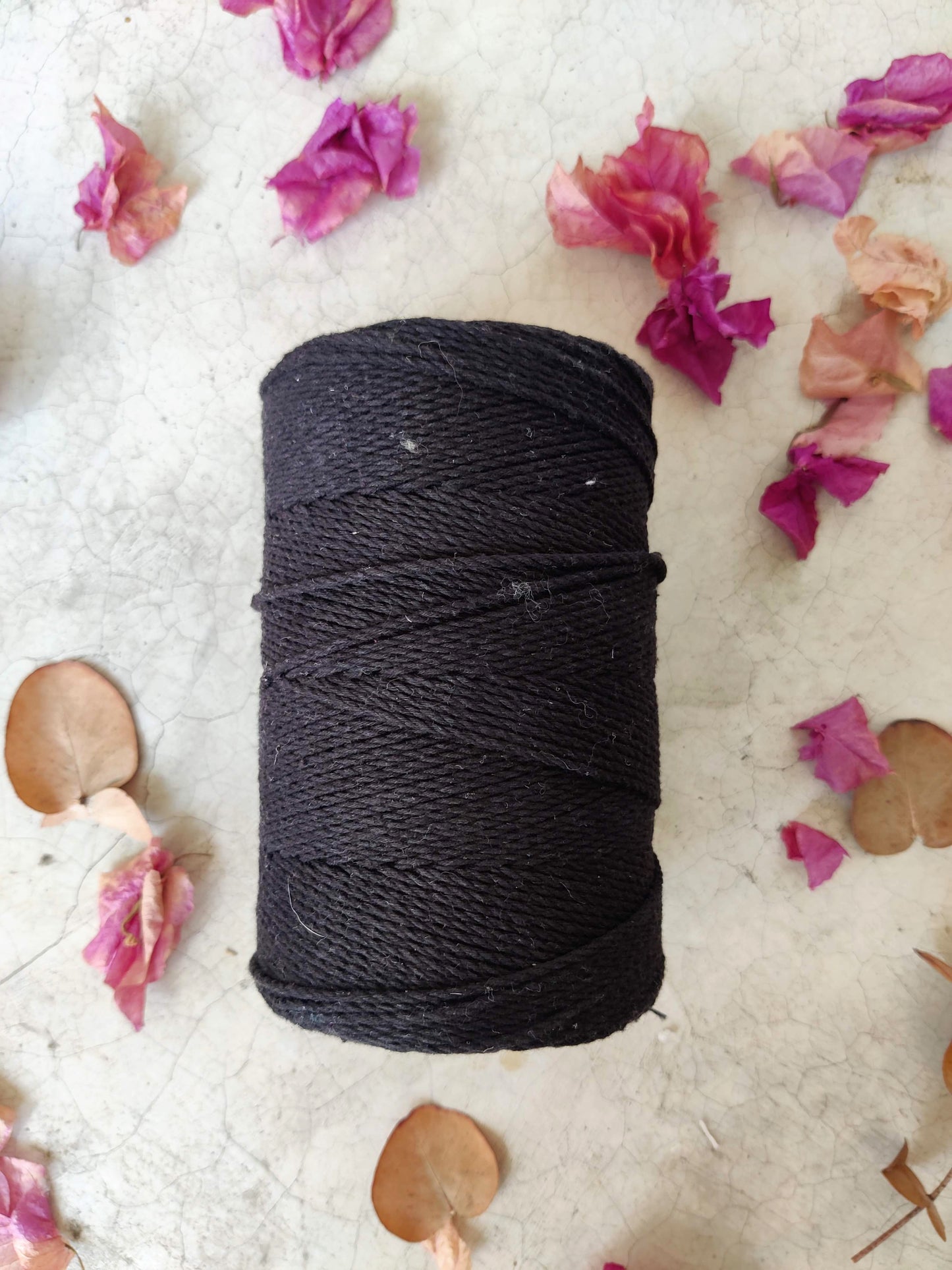 Piola 1.5mm negra 500g