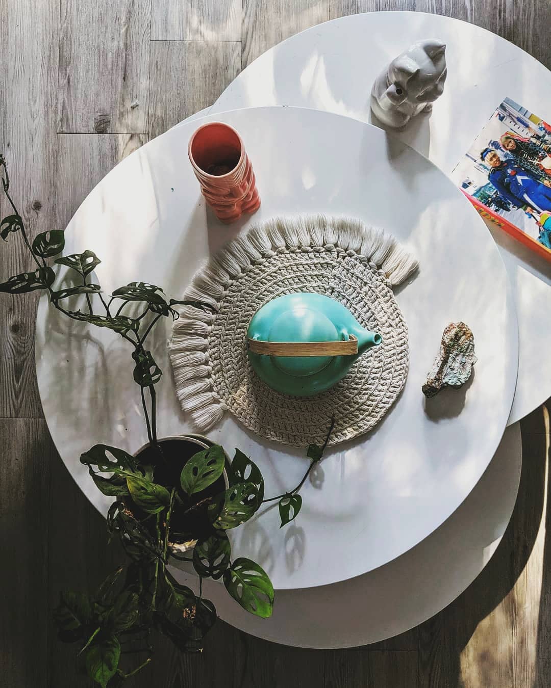 Centro de mesa de crochet