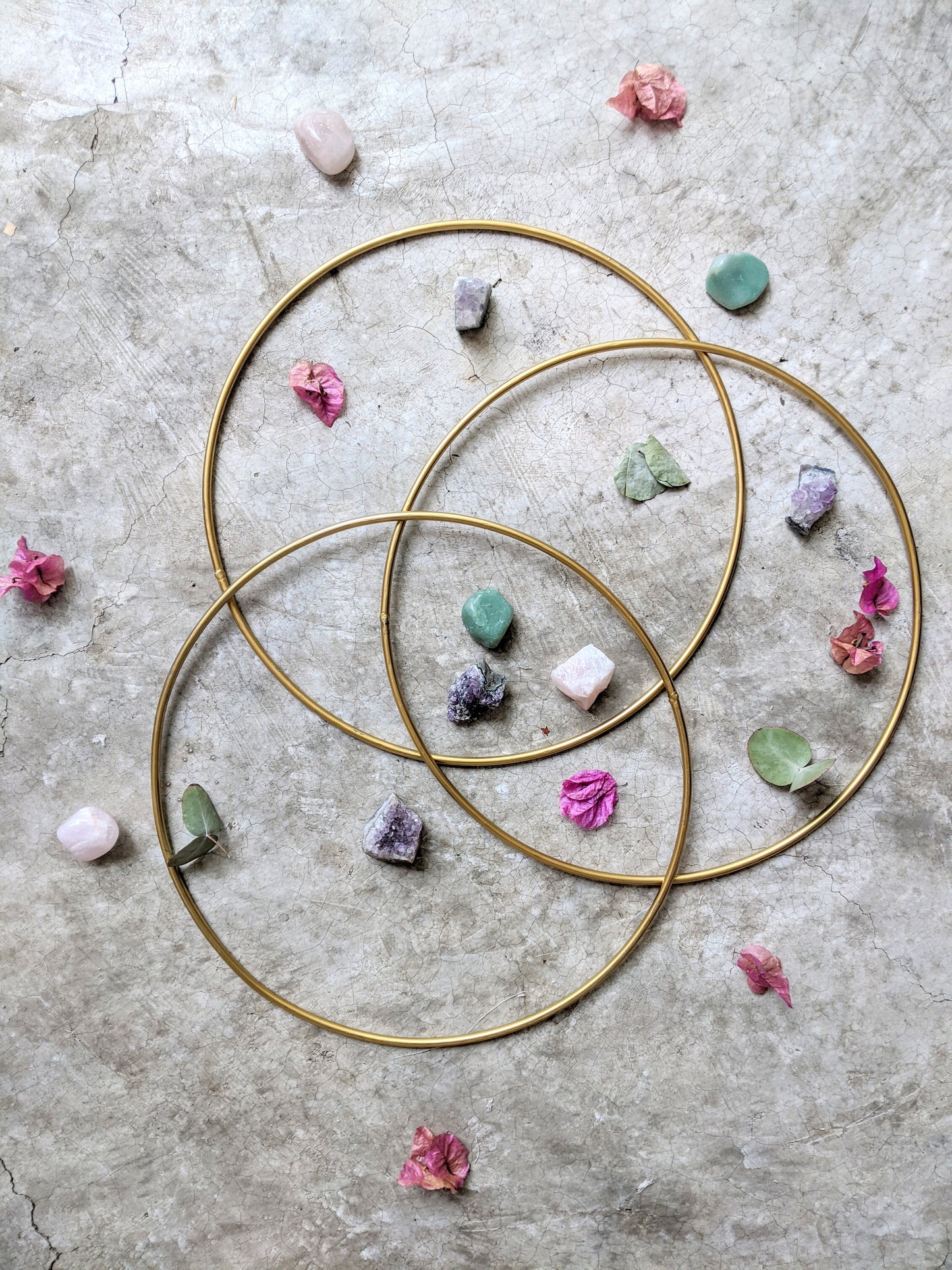 Aros grandes color oro