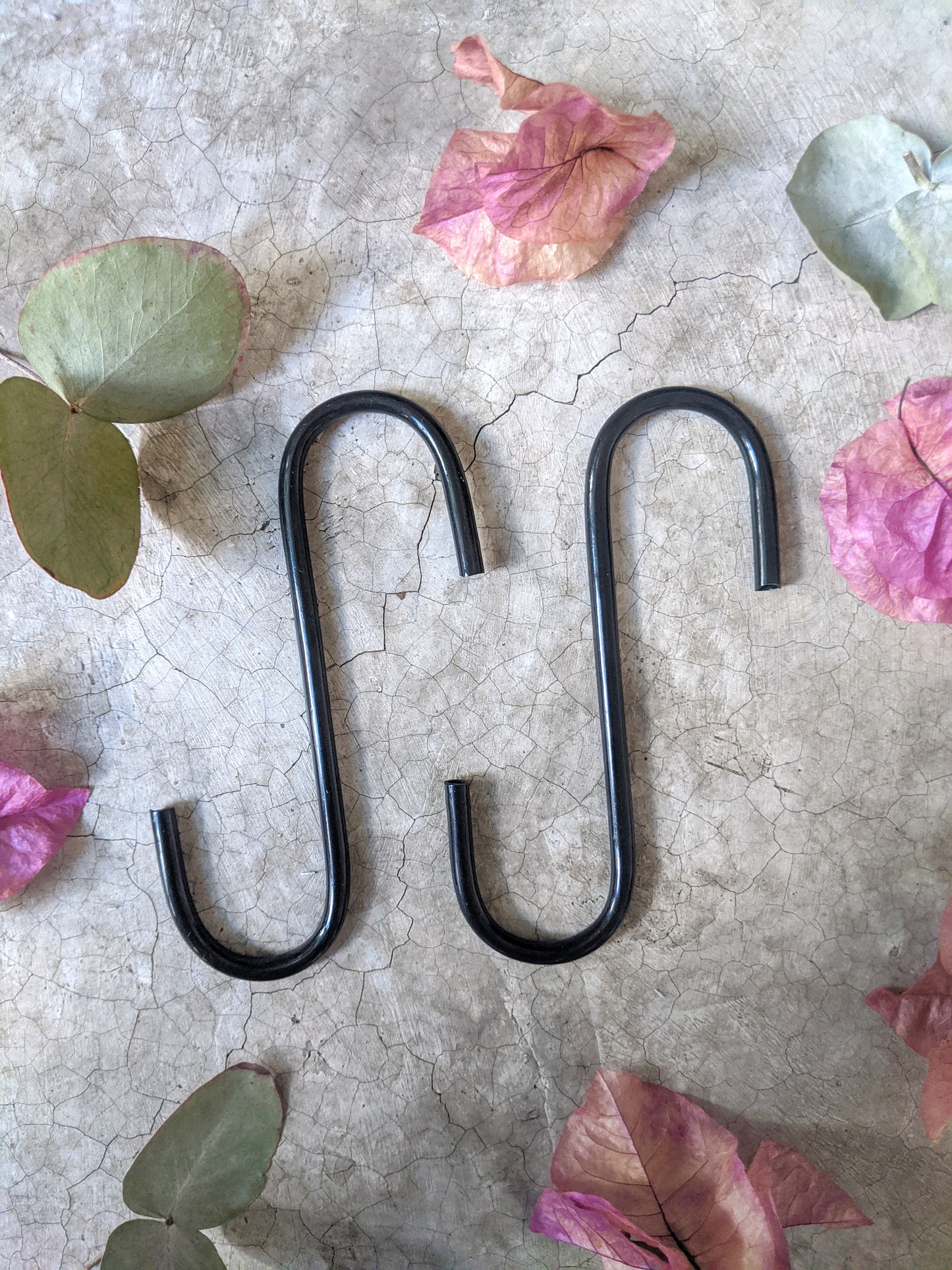 "S" para tejer macramé