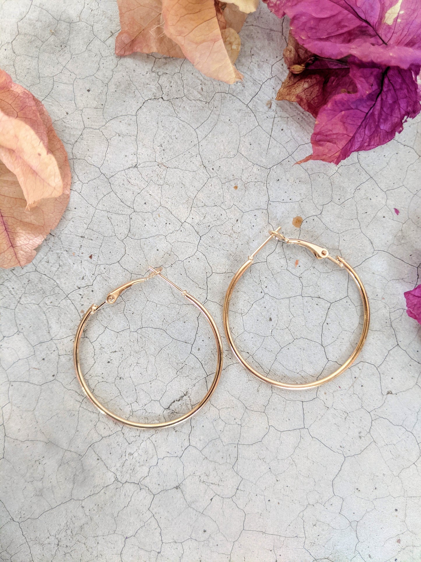 Arete CIRCULAR oro diferentes tamaños