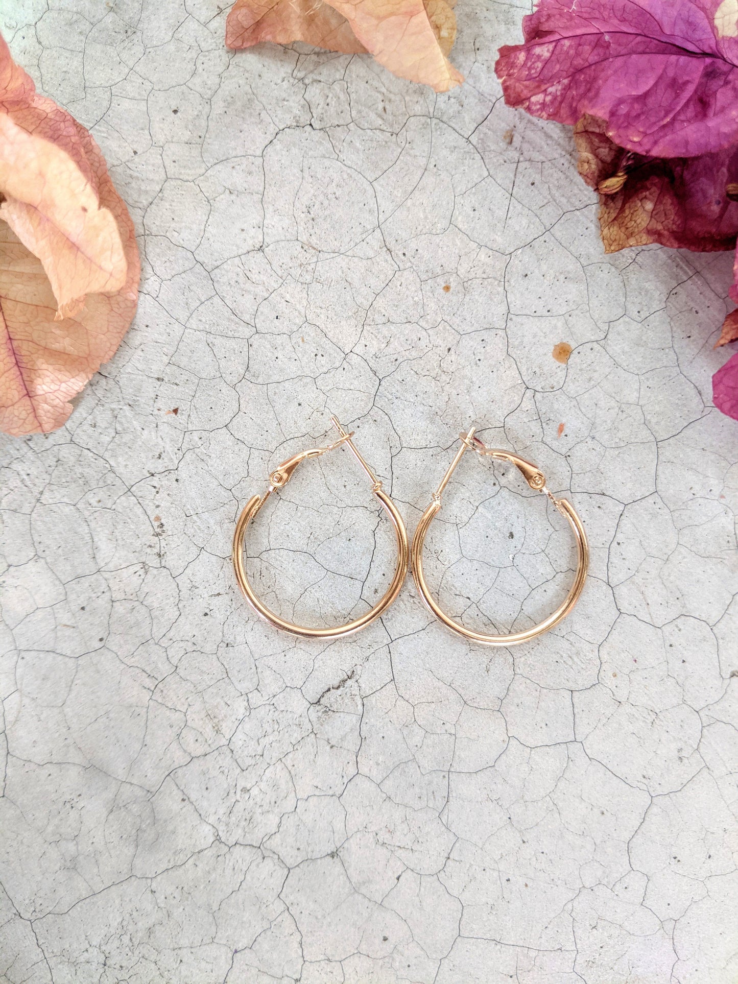 Arete CIRCULAR oro diferentes tamaños