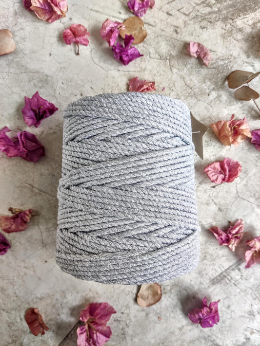 Piola 4mm Gris jaspe 1kg