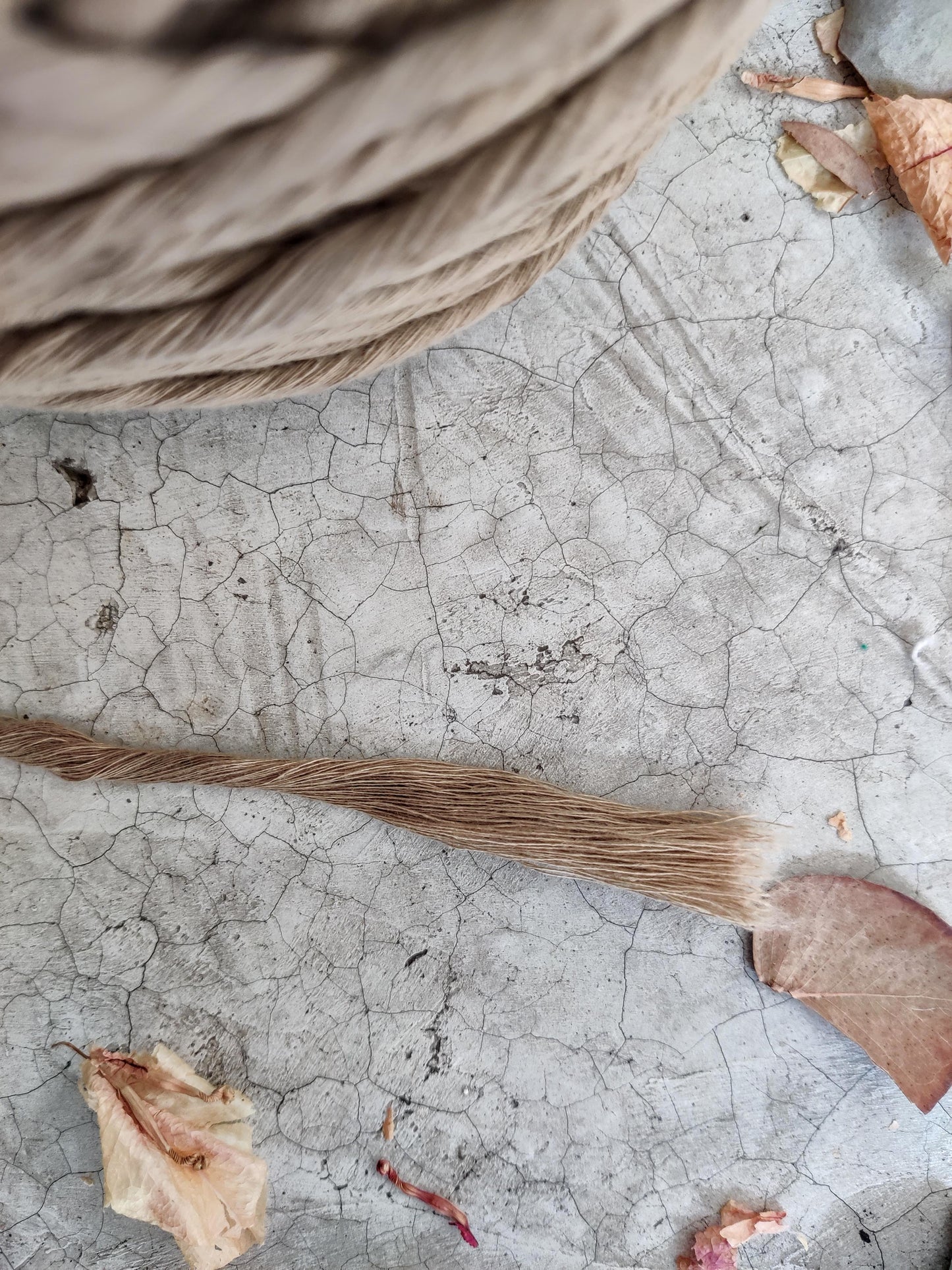 Hilaza Poliester Caqui 1kg