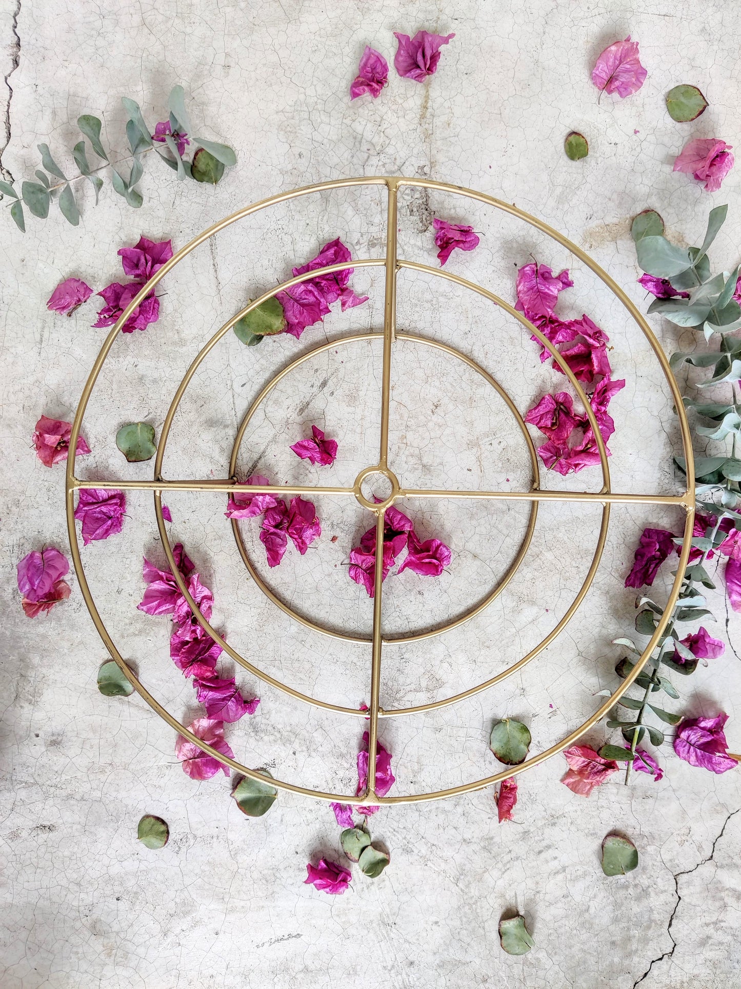 Armazón de lámpara pastel 40cm diámetro BAJO PEDIDO