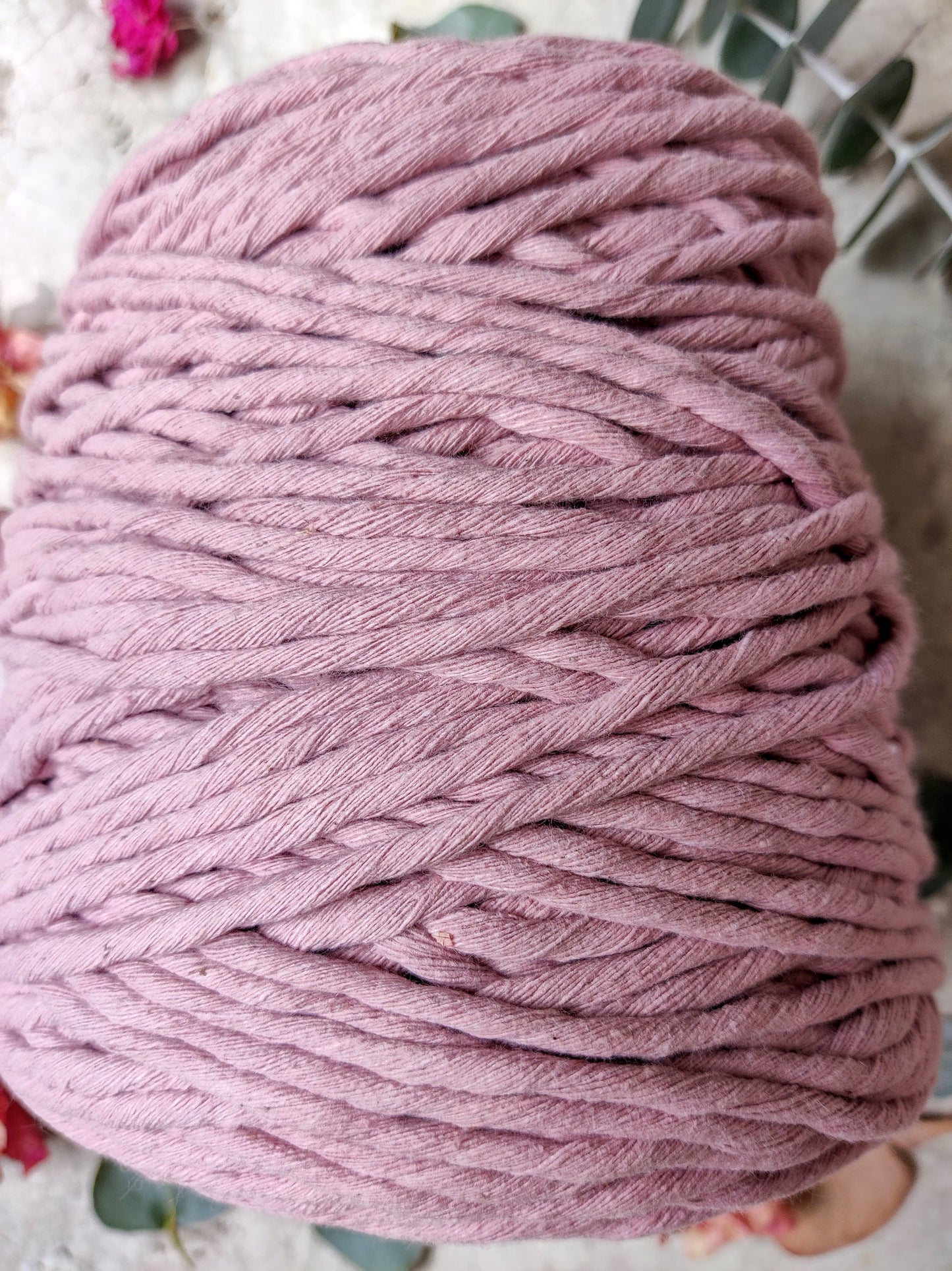 Hilaza PREMIUM palo de rosa 100% algodón 1kg