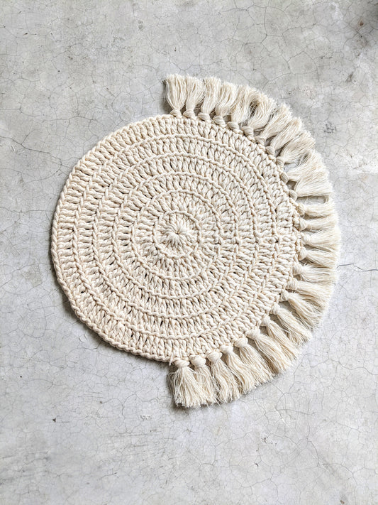 Centro de mesa de crochet