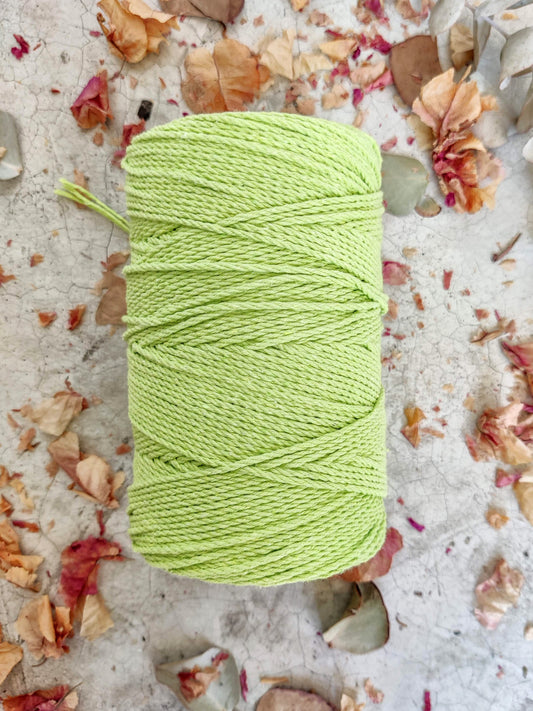 Piola 1.5mm verde pistache 500g