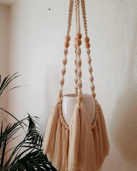 Workshop principiante Macetero flecos 2 de julio de 9am a 13hrs